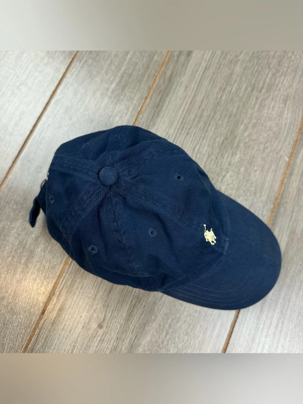 Polo Ralph Lauren Baseball Cap Toddler 2T-4T Strap back Hat Blue